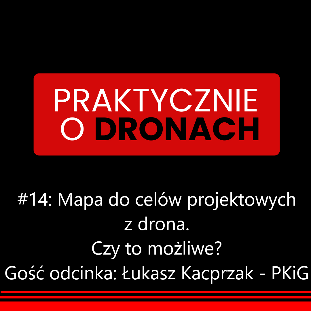 You are currently viewing Mapa do celów projektowych z drona. Czy to możliwe?